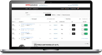 Omnisource USA Tyres Mobile Image